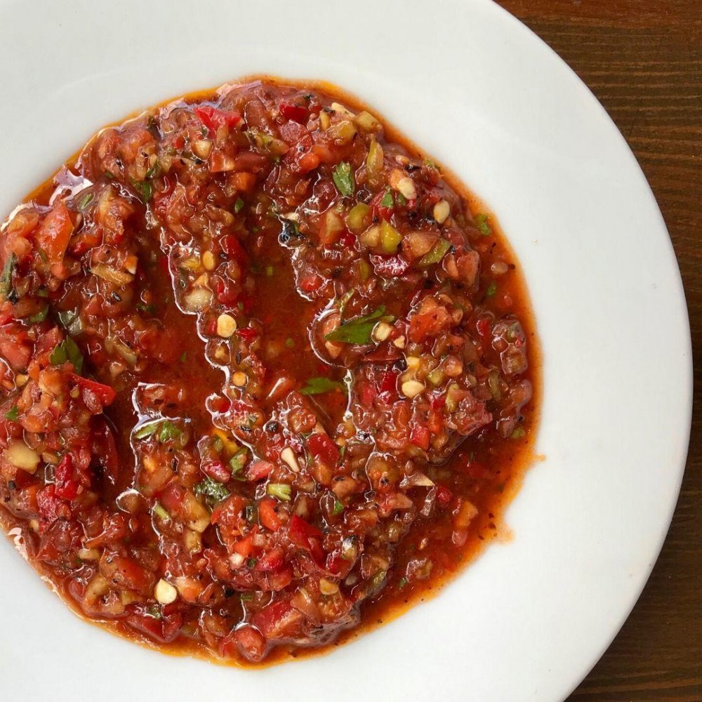 Açılı Ezme Salata